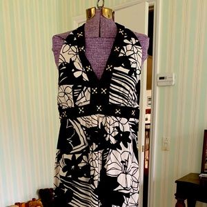 Long backless summer dress